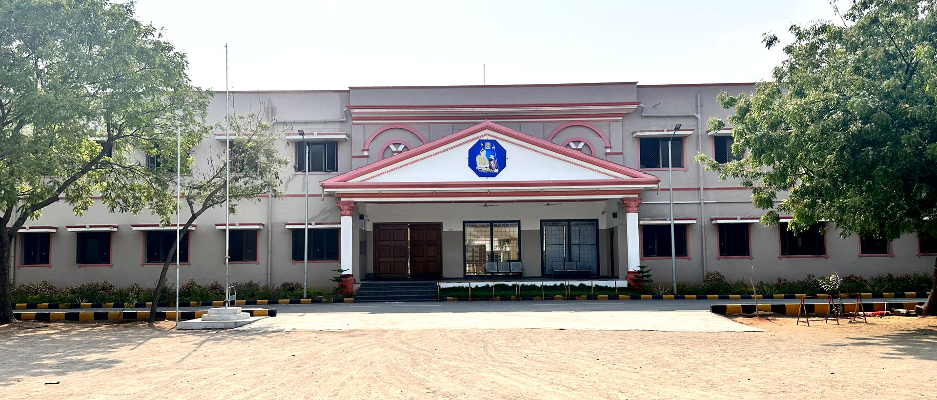 School Front View 
