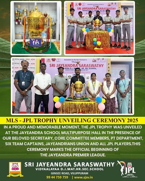 MLS – JPL Trophy Unveiling Ceremony 2025