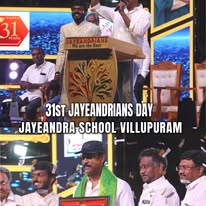 31st Jayeendrians Day Celebration – Jayeendra School Villupuram