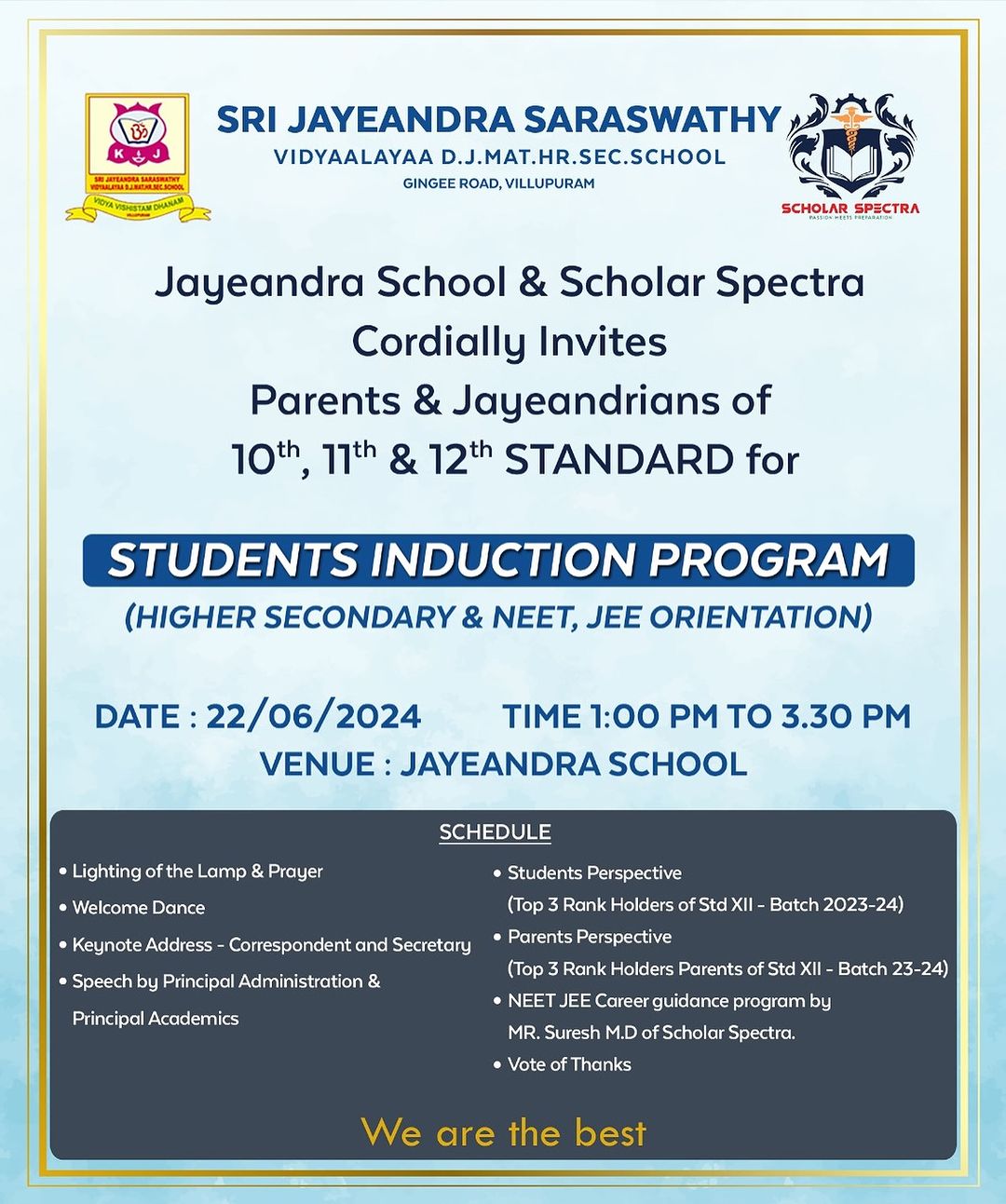  Students Induction Program