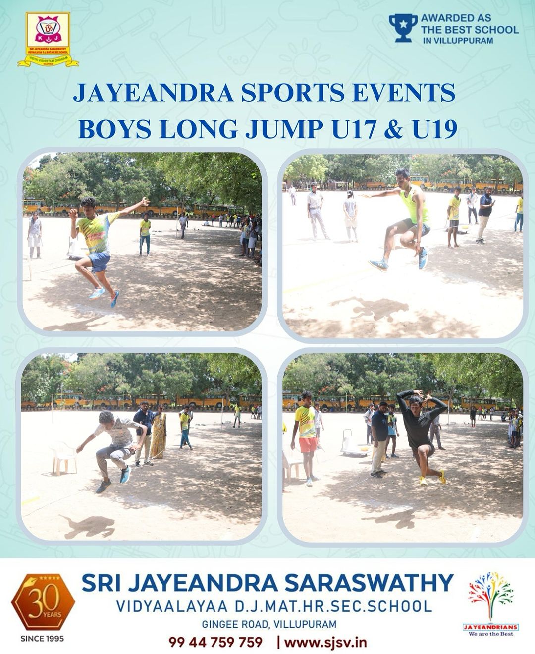 SPORTS EVENTS BOYS LONG JUMP U17 & U19
