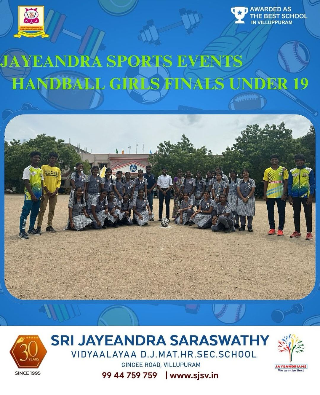 SPORTS EVENTS HANDBALL GIRLS FINALS