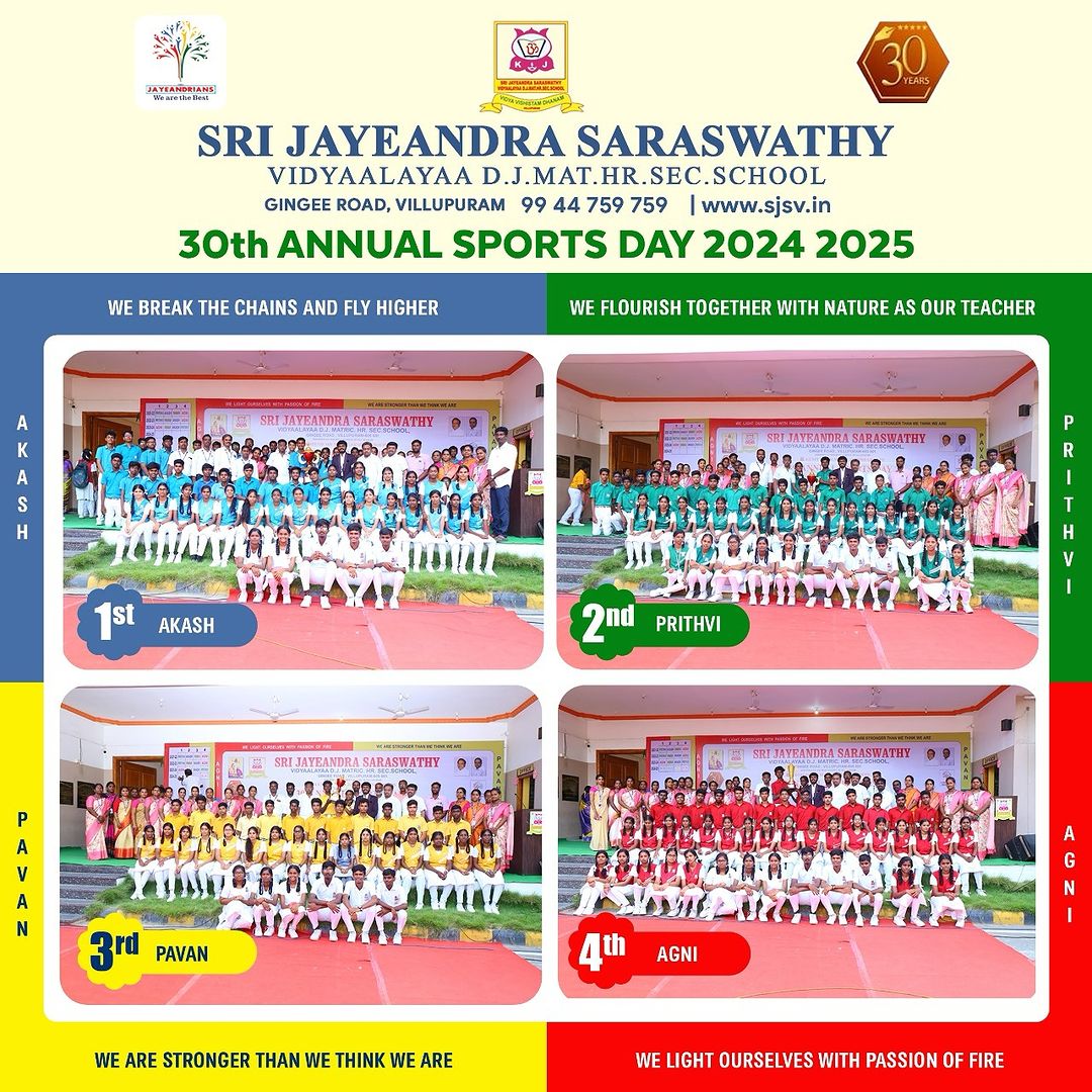 30th Annual Sports Day 2024-2025