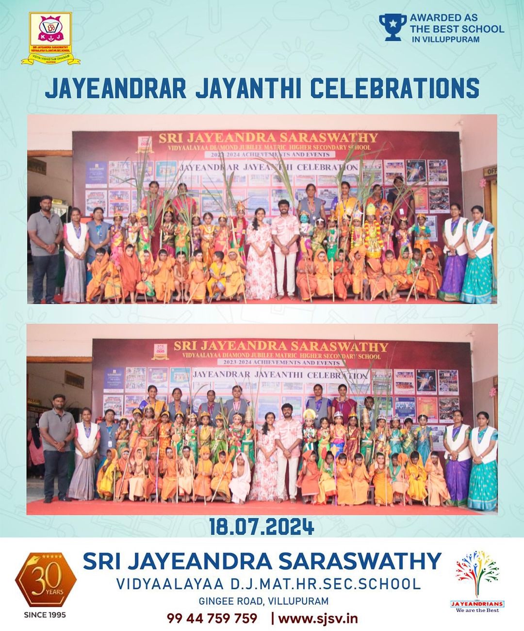Jayeandrar Jayanthi Celebrations