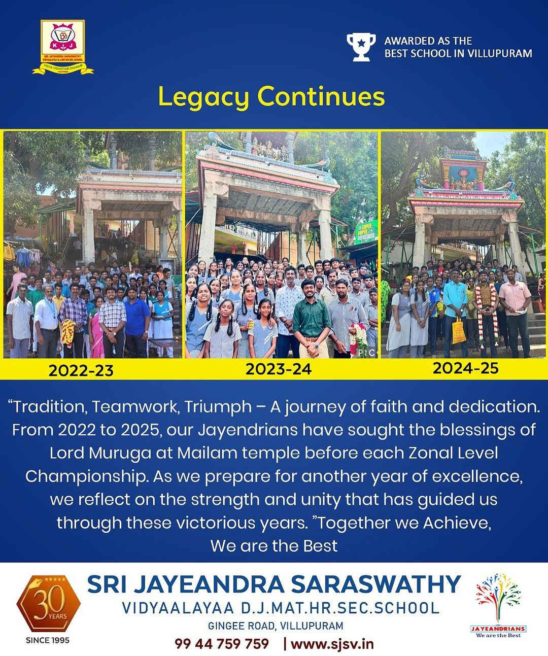 The Legacy Continues!!