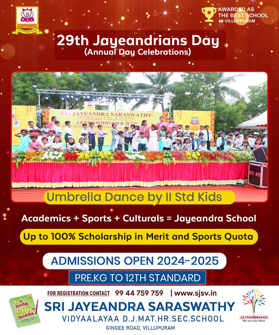 29 th Annual Day Celebration in Umberla Dance